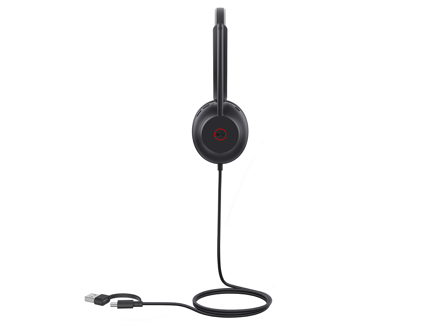 Yealink UH35 Mono UC USB-C/A, проводная USB гарнитура